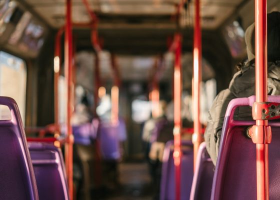 Leaving the bus-station, hop on or miss out